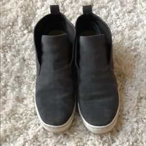 Dolce Vita high rise suede slip on tennis shoe